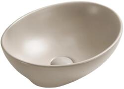 Mexen Elza pultra ültethető mosdó 40x33 cm, matt bézs 21014066 (21014066)