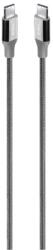 Ttec Cablu ttec - Data, USB-C/USB-C, 0.3 m, gri (8694470827919)