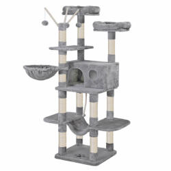 Feandrea XXL Macskabútor 164 cm Világosszürke (PCT087W01V1)