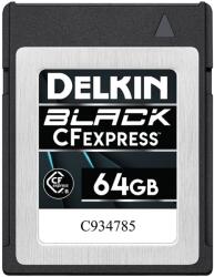 Delkin Card de memorie Delkin - 64GB, BLACK, CFexpress Type B, argintiu (5401032)