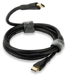 QED - Connect QE8227 cablu, USB-C/USB-C, 0, 75m, negru (QE8227)