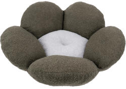 Ferplast Ferplast Fiore Bouclé plüss fekhely macskáknak, kutyának, zöld/szürke Ø64x21cm