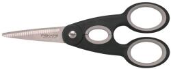 Fiskars Olló, konyhai, 22 cm FISKARS "Functional ReNew", fekete 1003034 (1003034)