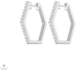 NANA KAY silver trends ezüst hatszög fülbevaló - ST2401