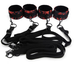 Rosy Set Rosy Under the Bed Lace Negru/Rosu