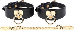Rosy Catuse glezne Rosy Heart Rivet Negru