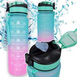 PrzydaSie. pl Bidon pentru apa1L, Przydasie, mint-roz, 27.5x7.5cm (8946)