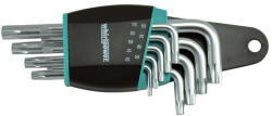 WHIRLPOWER Torxkulcs-készlet, Whirlpower 158-1109, ezüst/fekete, 9 részes, T10, T15, T20, T25, T27, T30, T40, T45, T50 (TC2310466)