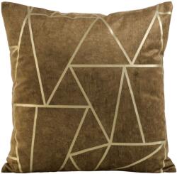 Eurofirany Dekoratív párnahuzat BLINK-29 45x45 Eurofirany barna/világos arany (391068)