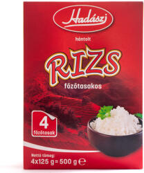 Hadászi Rizs Előgőzölt Főzőtasakos 4 x 125 g