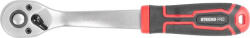 Strend Pro Premium Racsnis kulcs, Strend Pro Premium ComfortGrip DL300, ezüst/fekete, 3/8", váltás karral, szénacél, 205 mm (TC239944)