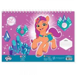 Luna Én kicsi pónim kreatív színezhető vázlatfüzet matricákkal és sablonnal több változatban