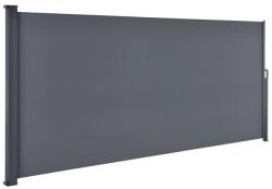 Juskys Kihúzható oldalsó árnyékoló 500 x 180 cm sötét szürke (25532)
