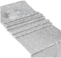 Meble OdNowa Ezüst flitteres terítő finom asztalra 30x275 cm (convivum_5905080702699)