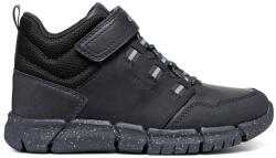 GEOX Geox, Flexyper sneaker nubukbőr részletekkel, Fekete, 29 EU (J949XA032FUCF44D-29)