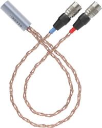 Dekoni Audio Ensemble DCA Hirose Plugs Braided PCUHD Y-Split Cablu pentru căşti (<![CDATA[CBZ-Y-PCU-DCA]]>)