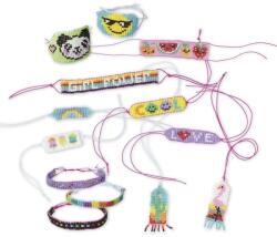 Janod Atelier Set creativ Confecționare bijuterii Brățări țesute 13 bucăți de la 8 ani (J07999)