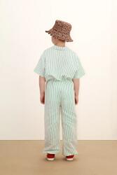 Tinycottons Детска риза с лен Tinycottons EMERALD STRIPES SHIRT (SS26.243)