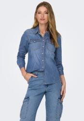 ONLY Only, Mellzsebes farmering, Kék, M (15315185-MEDIUM-BLUE-DENIM-M)