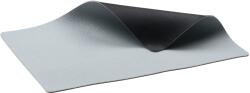 Bitz Covoraș de masă 46 x 33 cm, față-verso, set de 4 buc, negru / transparent albastru, PVC, Bitz (BITZ15159)