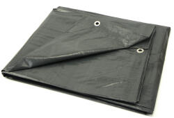 GEKO PE ponyva, extra vastag kivitelben, szürke, 120 g/m2 - 10×15 m (G70566)