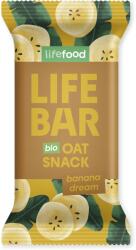 Lifefood Lifebar Oat Snack banánový BIO 40 g Aromă: banană (2004)