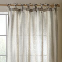 Pineapple Elephant Draperie gri 140x229 cm Zanzibar Woven Stripe - Pineapple Elephant