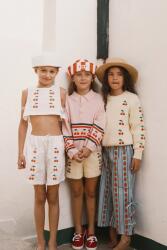 Tinycottons Детски памучен къс панталон Tinycottons MINI CHERRIES TWILL SHORTS (SS26.314)