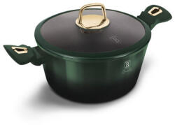 Berlinger Haus Emerald Collection magas lábas titán bevonattal, fedővel, 28 cm (BH-6059)