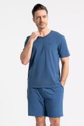 Moraj Pijamale pentru bărbați David albastru închis, 3XL