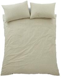 Pineapple Elephant Zöld kétszemélyes háromrészes ágyneműhuzat 200x200 cm Cotton Rich Woven Stripe - Pineapple Elephant