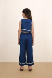 Tinycottons Детска риза с лен Tinycottons STRIPES CROPPED SHIRT (SS26.219)