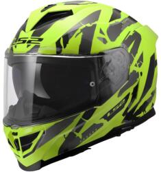 LS2 Cască integrală pentru motocicletă LS2 FF818 Storm III Kaos galbenă (LS168180754-MASTER)