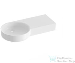 RAVAK ARC 83/43 mosdó túlfolyó és csaptelep furat nélkül, jobbos XJXP1383000 (XJXP1383000)