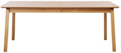 Unique Furniture Bővíthető étkezőasztal tölgyfa dekoros asztallappal 95x190 cm Bari - Unique Furniture