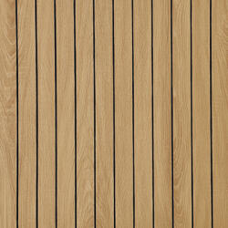 ANRO Wall Öntapadós szivacsos 3D falburkolat - fa lamella minta, Natúr tölgy (60x280 cm) (TPW0080635)