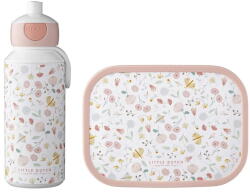 Mepal Gyerek uzsonnás doboz palackkal Flowers & butterflies - Mepal