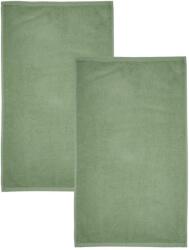 Catherine Lansfield Zöld gyorsan száradó-frottír pamut fürdőlepedő szett 2 db-os 90x140 cm Quick Dry - Catherine Lansfield