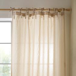 Pineapple Elephant Bézs függöny 140x229 cm Zanzibar Woven Stripe - Pineapple Elephant