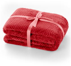 Restilo Henry piros mikroszálas takaró, 220 x 240 cm - DecoKing