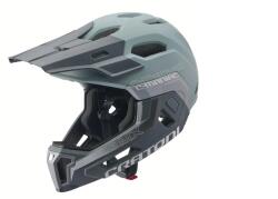 Cratoni C-Maniac 2.0 MX fullface enduro bukósisak, levehető állvédő, L-XL (58-61 cm), matt zöld