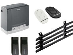 Ditec DITNES500GLS_SZETT tolókapu szett, 500kg, CS12MG vezérlés, 434/868 MHz vevő, 24V DC