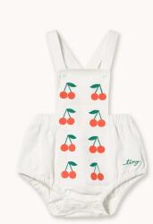 Tinycottons pamut baba body MINI CHERRIES TWILL BODY - fehér 86