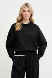 Calvin Klein melegítőfelső női pamut - fekete XXS