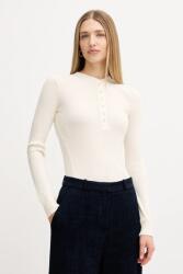 MAX&Co. MAX&Co. hosszú ujjú gyapjúkeverékből - bézs L