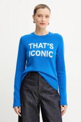 MAX&Co. MAX&Co. gyapjú pulóver - kék L