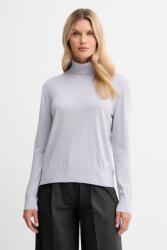 Calvin Klein pulóver gyapjúkeverékből - lila XS