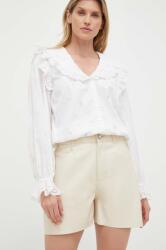 Custommade bőr rövidnadrág Nava - bézs 38