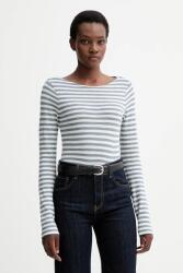 Marc O'Polo pamut hosszúujjú - kék S - answear - 20 990 Ft