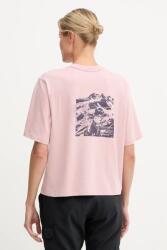 Salewa t-shirt Eagle Glacier Loose - rózsaszín S